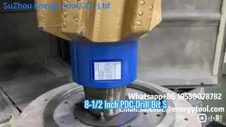 8-1/2 inch PDC-boor stalen behuizing IADC S323
